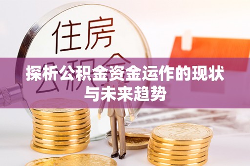 吉木萨尔探析公积金资金运作的现状与未来趋势