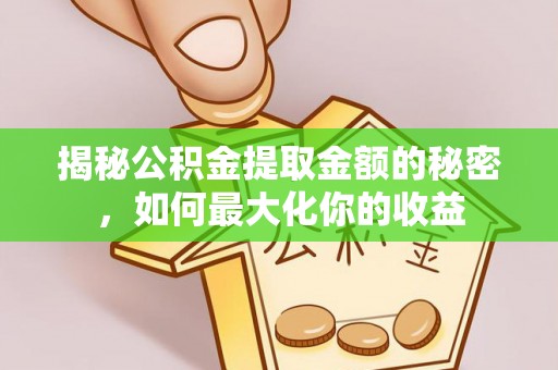 吉木萨尔揭秘公积金提取金额的秘密，如何最大化你的收益