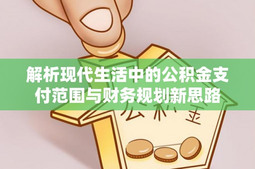 吉木萨尔解析现代生活中的公积金支付范围与财务规划新思路